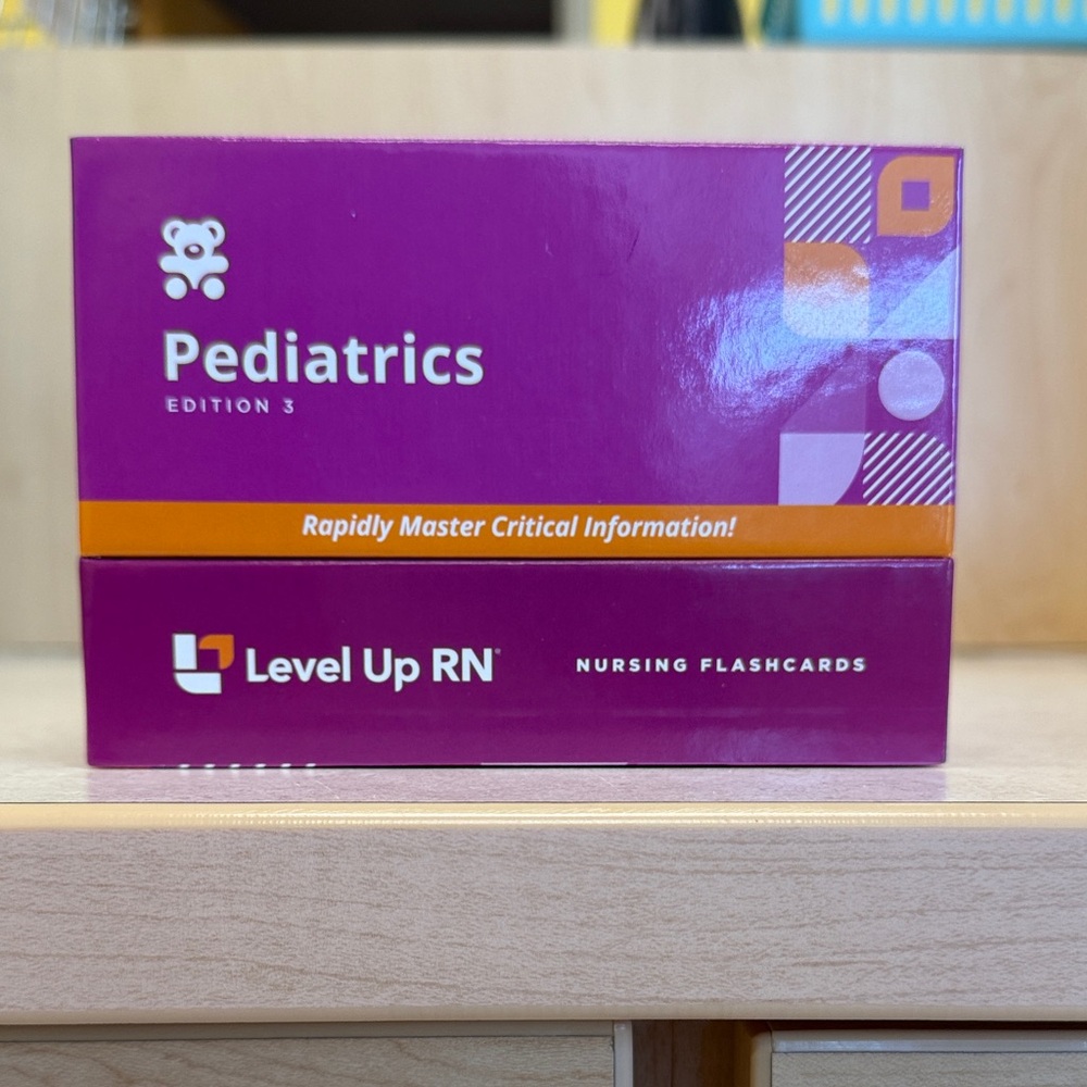 Pediatrics Nursing Flashcards - Purple